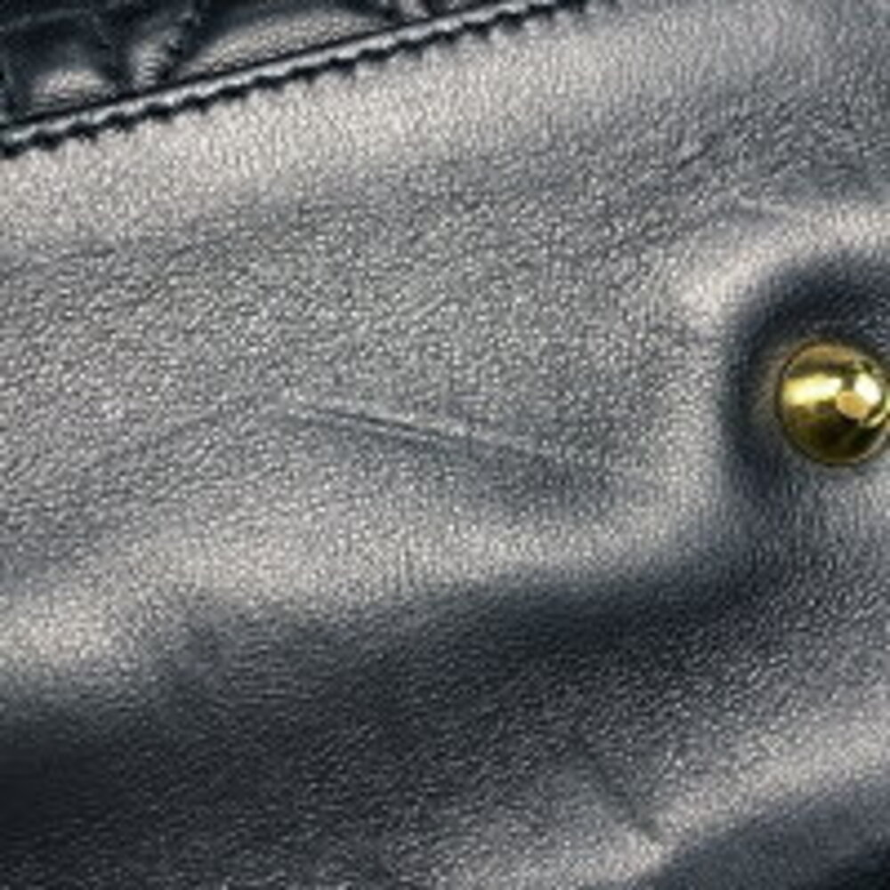 Christian Dior Lady Dior Cannage Shoulder Bag 2way Leather Black - Picture 5 of 6